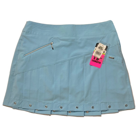 Jamie Sadock Golf Oasis Blue Skort Style 21344 NWT $110 15" Length Size 14 - Picture 1 of 10